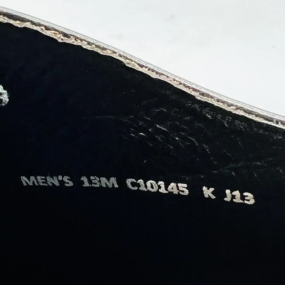 Cole Haan Shoes Mens 13 Black Leather Wingtip Oxford Brogue Lace Up Dress Formal